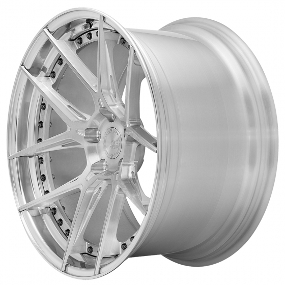 BC Forged HCA381 in Silver Machined