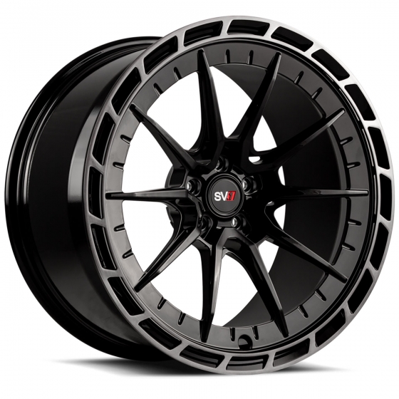 Savini R1 in Gloss Black (Double Dark Tint)