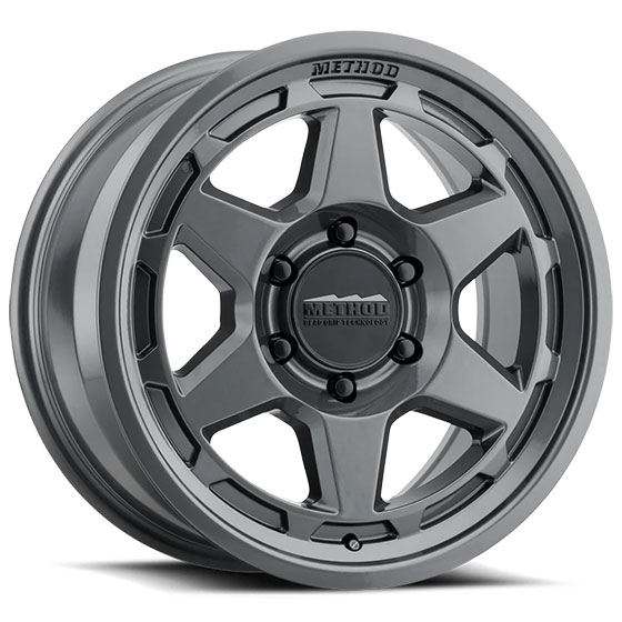 Method Race Wheels MR708 HD Bead Grip in Gloss Titanium