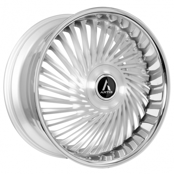 Artis Juicy XL in Silver Machined (SS Chrome Lip)
