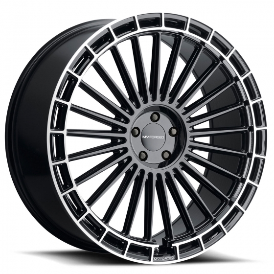 MV Forged MVF-40 in Gloss Black Diamond Disc (Standard Cap)
