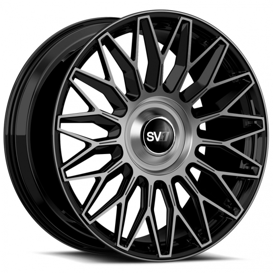 Savini X6 in Gloss Black (Double Dark Tint)