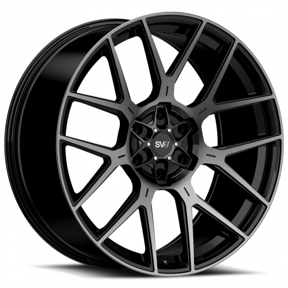 Savini X12 in Gloss Black (Double Dark Tint)
