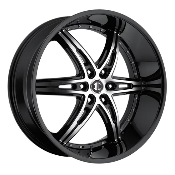 2Crave N16 in Black Machined (Black Inserts) | Wheel Specialists, Inc.