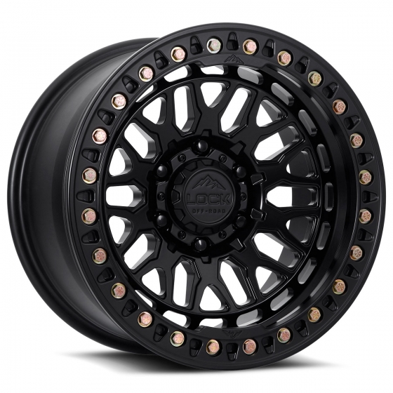 Lock Off-Road Invader Forged (BL) in Matte Black