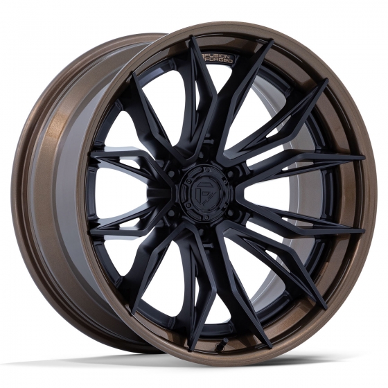 Fuel Mutiny FC404 in Matte Black (Gloss Bronze Lip)