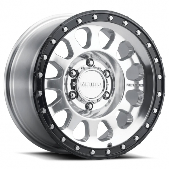 Method Race Wheels MR315 in Polished (Gloss Black Lip)