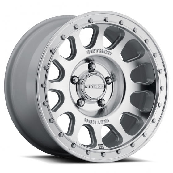 Method Race Wheels MR709 HD Bead Grip in Machined Clear Coat