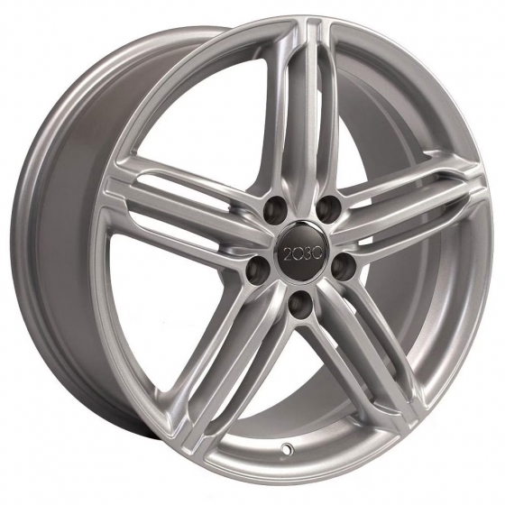 OE Wheels AU12 in Gloss Silver