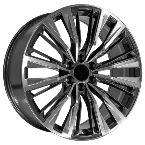 OE Wheels CA93 in Gloss Gunmetal Machined