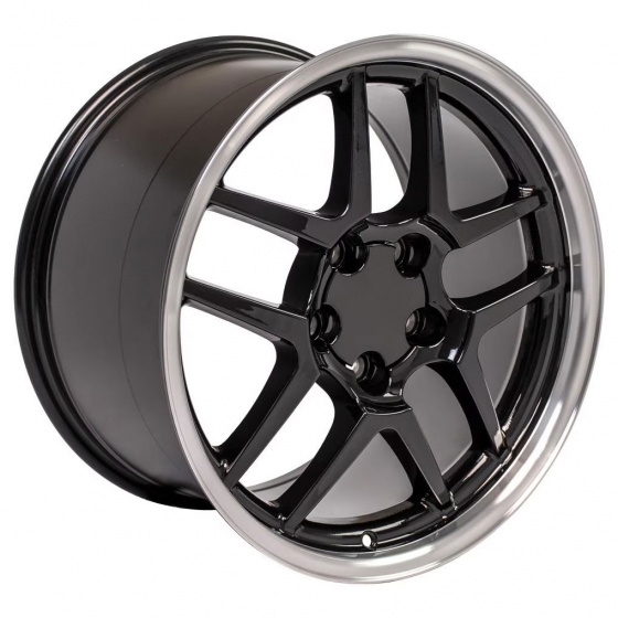 OE Wheels CV04 in Gloss Black (Machined Lip)