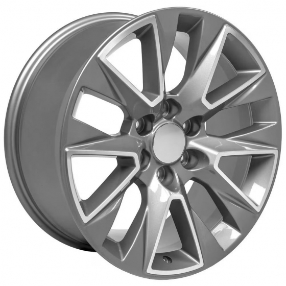 OE Wheels CV26 in Gloss Silver Machined
