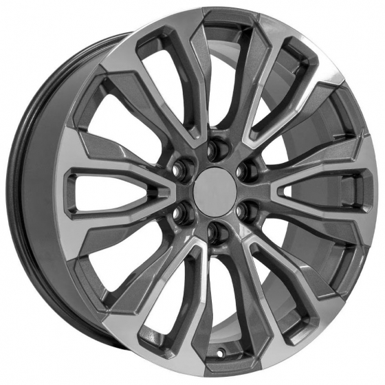 OE Wheels CV30 in Gloss Gunmetal Machined