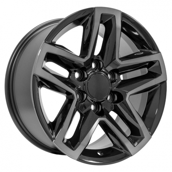OE Wheels CV34 in Gloss Black Machined (Tinted Clear)