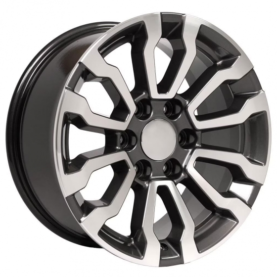 OE Wheels CV35 in Gloss Gunmetal Machined