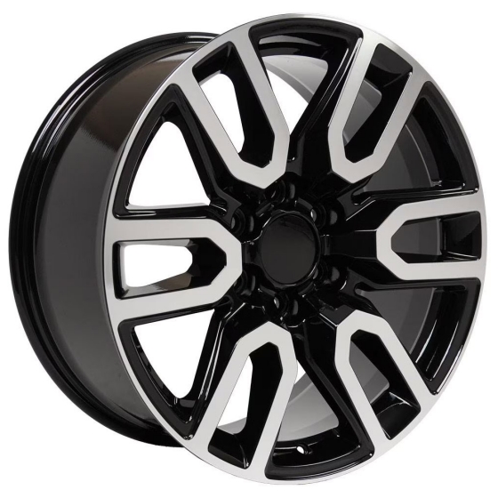 OE Wheels CV36 in Gloss Black Machined