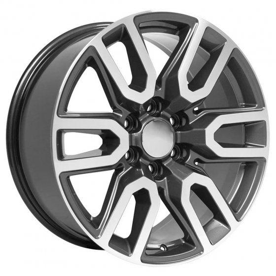OE Wheels CV36 in Gloss Gunmetal Machined