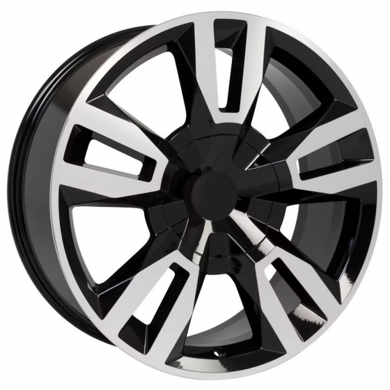 OE Wheels CV40 in Gloss Black Machined