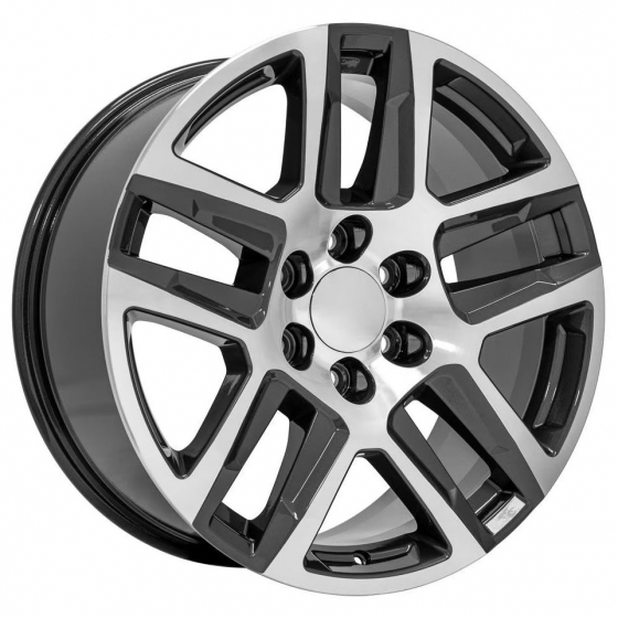 OE Wheels CV63 in Gloss Gunmetal Machined