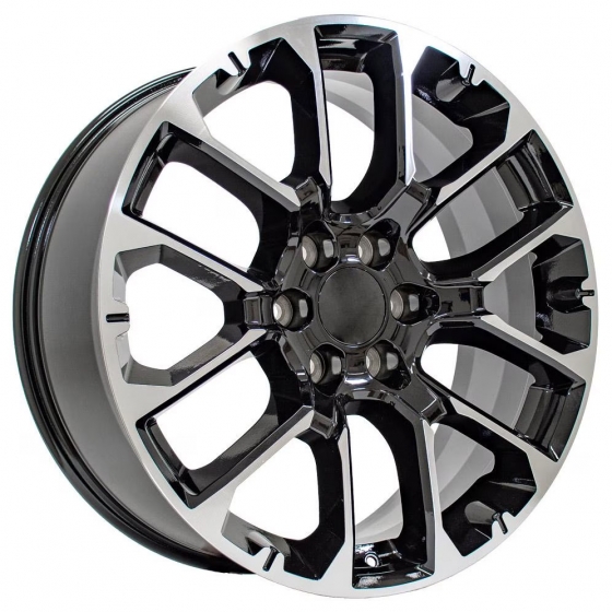 OE Wheels CV67 in Gloss Black Machined