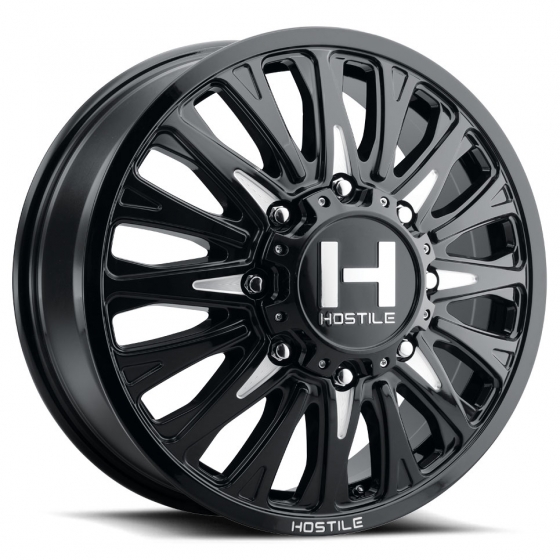 Hostile Off Road H404 Ghost-F in Gloss Black Milled