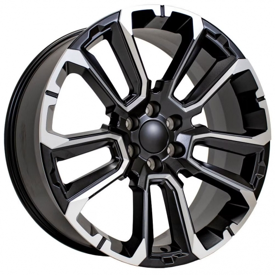 OE Wheels CV68 in Satin Black Milled