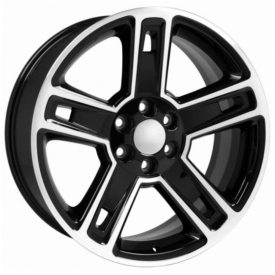 OE Wheels CV74 in Gloss Black Machined