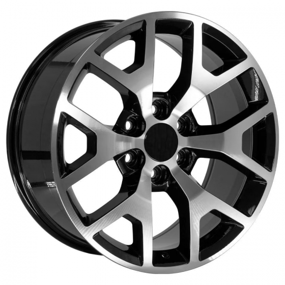 OE Wheels CV92 in Gloss Black Machined