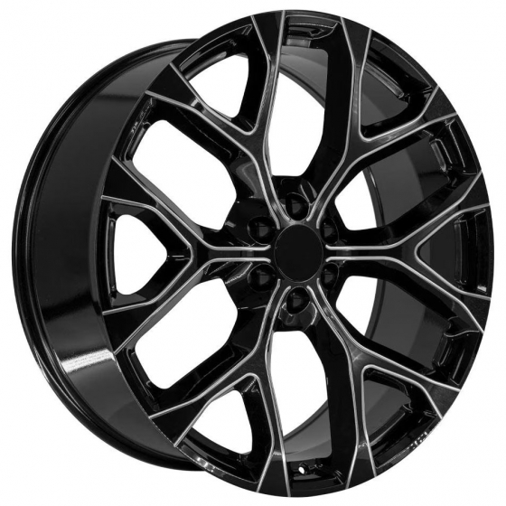 OE Wheels CV98 in Gloss Black Milled