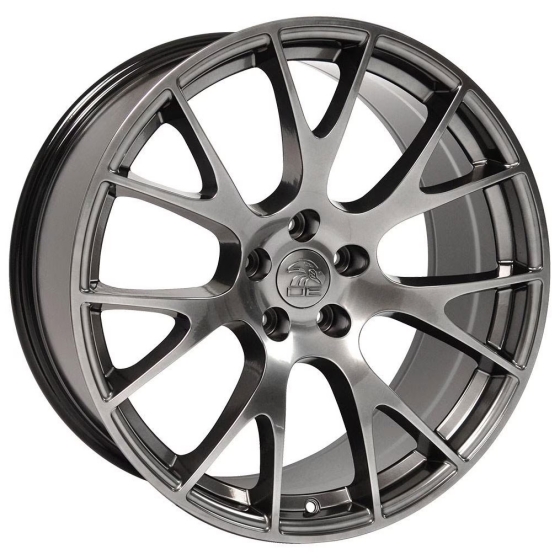 OE Wheels DG15 in Hyper Black