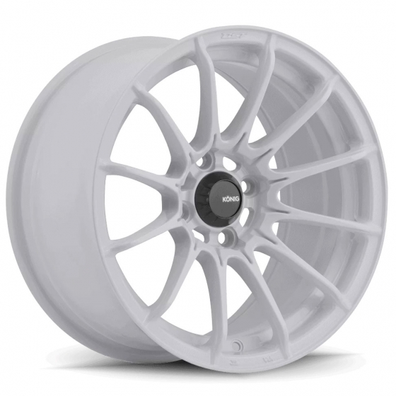 Konig Dial In in Gloss White