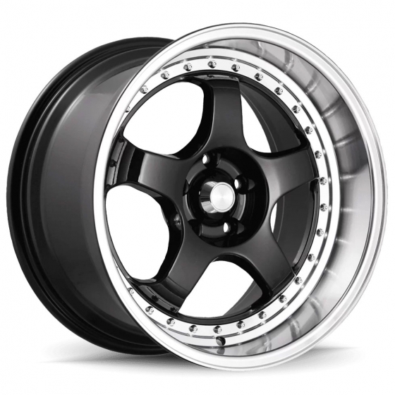 Konig SSM in Gloss Black (Machined Lip)