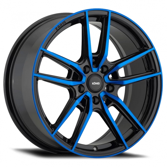 Konig Myth in Gloss Black (Blue Tinted Clearcoat)