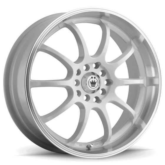 Konig Lightning in Gloss White (Machined Lip)