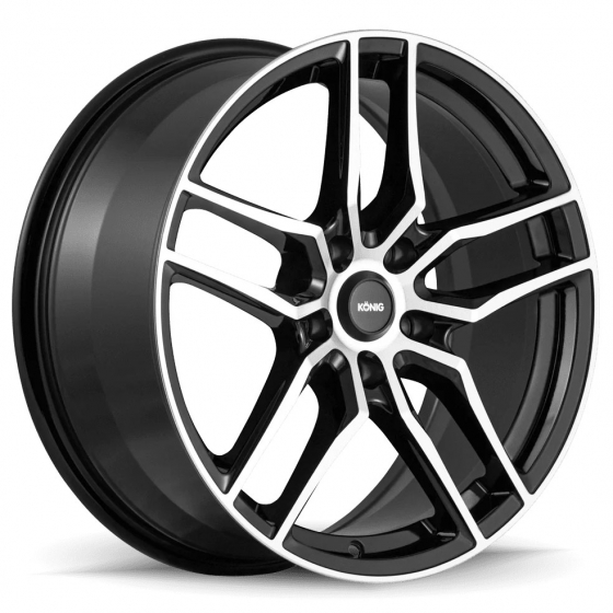 Konig Intention in Gloss Black Machined