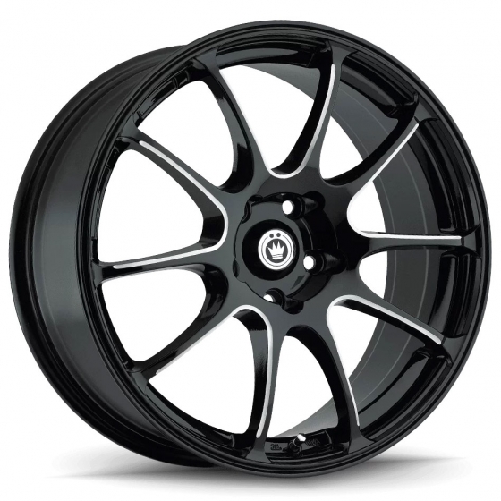 Konig Illusion in Gloss Black Milled