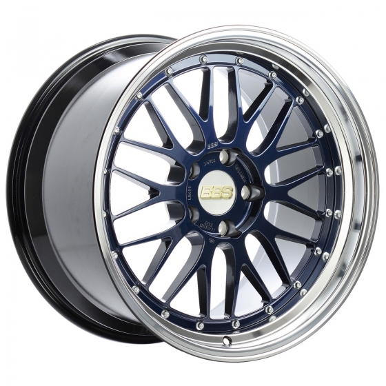 BBS LM in Navy Blue (Black Barrel w/ Polished Lip)