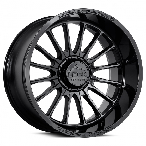 Lock Off-Road Striker in Gloss Black