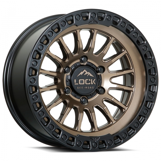 Lock Off-Road Grit in Matte Bronze (Matte Black Ring)
