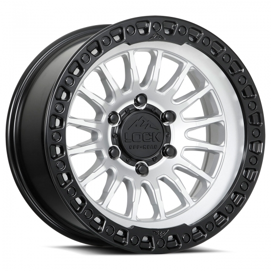 Lock Off-Road Grit in Matte Silver (Matte Black Ring)