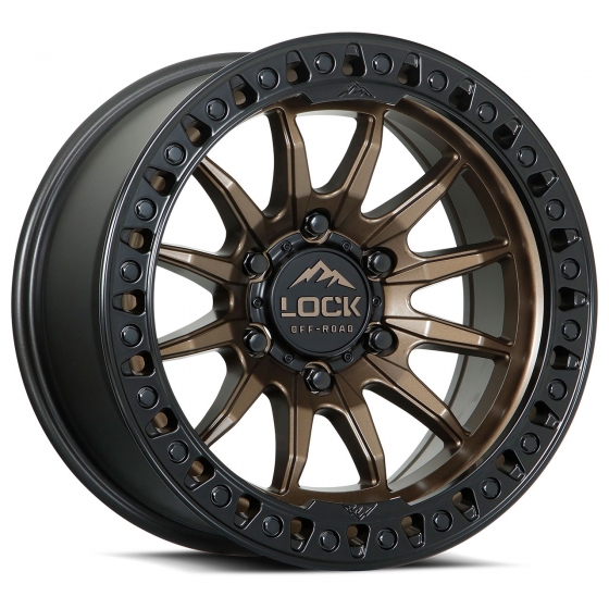 Lock Off-Road Trail in Matte Bronze (Matte Black Ring)