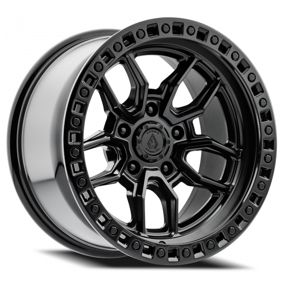 Arena Hustle in Satin Black (Gloss Black Lip)