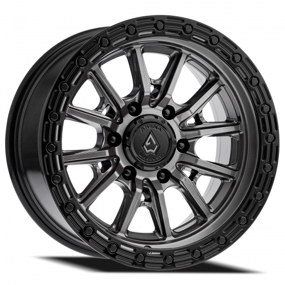 Arena Trek in Gloss Gunmetal (Gloss Black Lip)