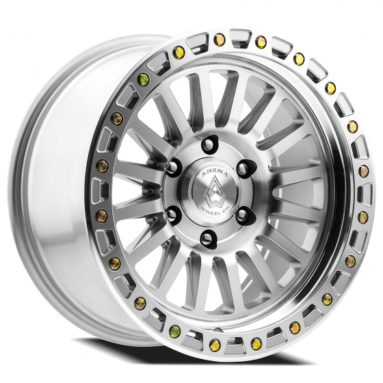 Arena Trophy in Gloss Silver Machined