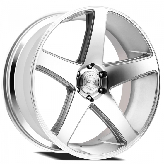 Arena Spectrum in Gloss Silver Machined