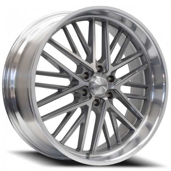 Corsart Kingpin 6 in Silver Machined (Machined Lip)