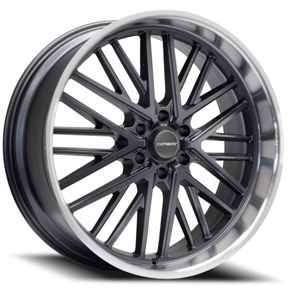 Corsart Kingpin 6 in Matte Gunmetal (Machined Lip)