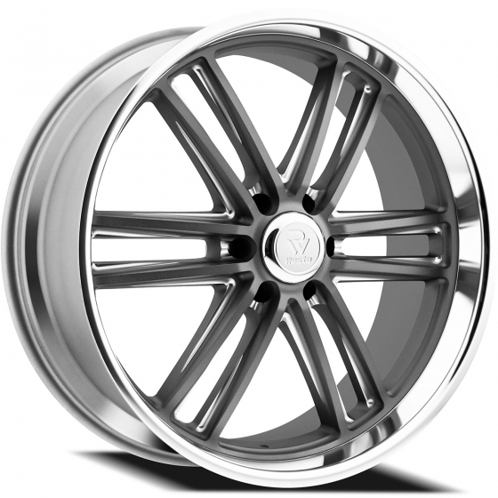 Resto Maverick in Gunmetal Machined (Machined Lip)