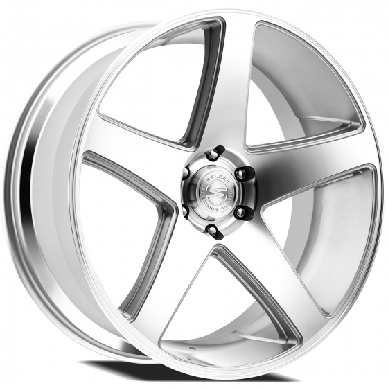Select Precision Alloys Spectrum in Gloss Silver Machined