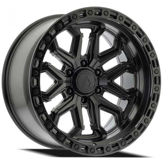 Arena Jackal in Satin Black (Gloss Black Lip)